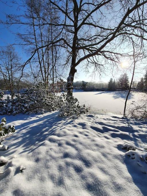 Ferienhaus Blauer See Mit Optionalem Hot-Tub Бокхорн Екстериор снимка